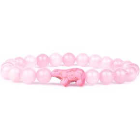 Fahlo Polar Bear Tracking Bracelet, Elastic, supports Polar Bears International, one size fits most for Men and Women