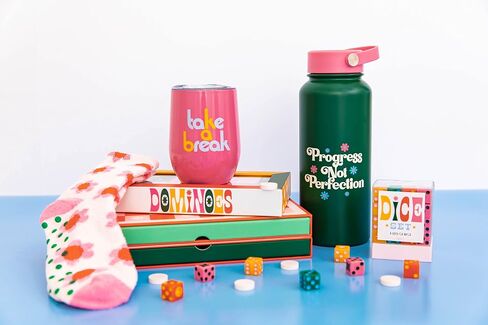 ban.do Game Night! 48 Piece Dice Set, 4 Different Colored Dice, Standard Dice for Board Games and Card Games in Saudi Arabia