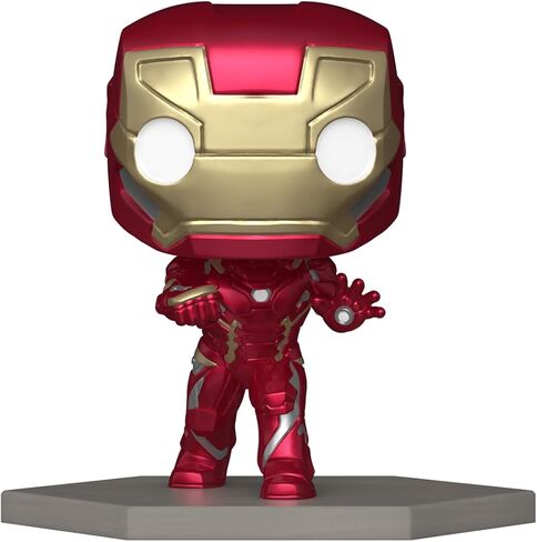 Funko Pop! Marvel: Captain America: Civil War Build A Scene - Iron Man, Amazon Exclusive, Figure 11 of 12 in Saudi Arabia