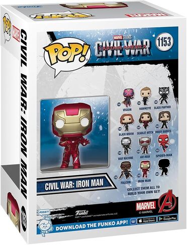 Funko Pop! Marvel: Captain America: Civil War Build A Scene - Iron Man, Amazon Exclusive, Figure 11 of 12 in Saudi Arabia