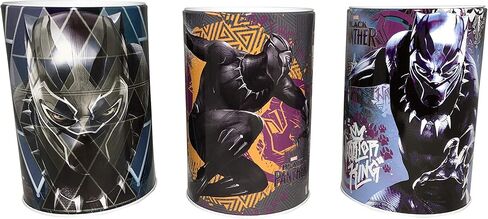 Black Panther Set of 3 Kids Money (Coin) Saving Bank in Kuwait