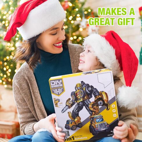 ألعاب STEM للأولاد من عمر 5 6 7 8 9 سنوات مع مجموعة ألعاب روبوت تيك بارت مع [أصوات روبوت وأضواء وامضة] - ألعاب بناء 5 في 1 للأطفال في سن 8 إلى 12، مجموعة بناء مثالية للأولاد والبنات in Kuwait