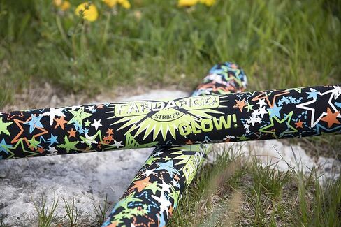 Sunflex Fandango Striker Sticks - Foam Swords For Athletic Training and Workout - Outdoor Sports Game - Set Of Two with Storage Drawstring Bag Included in Kuwait