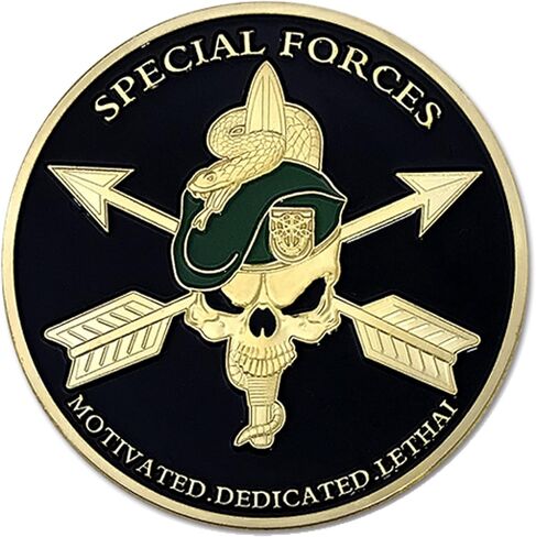 عملة تحدي القوات الخضراء للقوات الخاصة في الجيش الأمريكي من YKshop in Kuwait