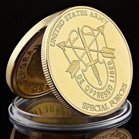 عملة تحدي القوات الخضراء للقوات الخاصة في الجيش الأمريكي من YKshop in Kuwait