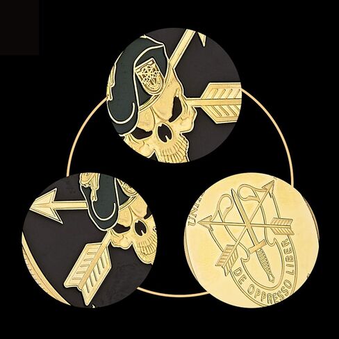 عملة تحدي القوات الخضراء للقوات الخاصة في الجيش الأمريكي من YKshop in Kuwait