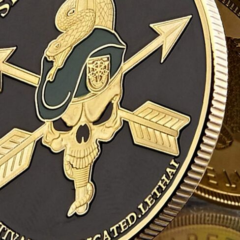 عملة تحدي القوات الخضراء للقوات الخاصة في الجيش الأمريكي من YKshop in Kuwait