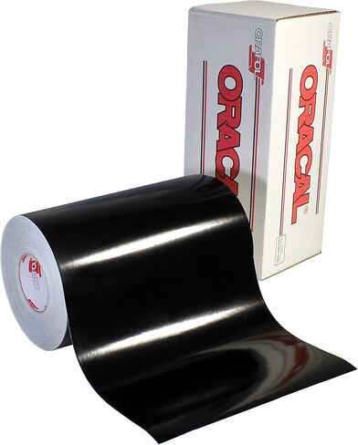Oracal 951 Professional-Grade Long-Term Indoor & Outdoor Cast Craft Vinyl 12in x 6ft Roll for Cutters and Plotters (White) in Kuwait
