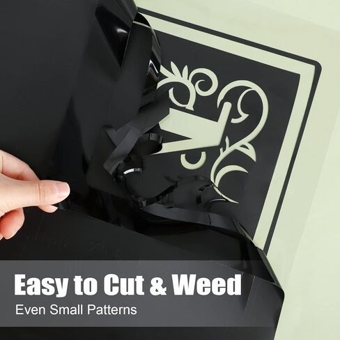 فينيل لاصق دائم أسود وأبيض، بكرتان 30.48 سم × 6.09 متر مع ورق نقل شفاف، غير لامع in Kuwait