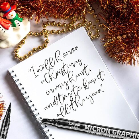 اقلام رسم سوداء متعددة الطبقات، 12 قطعة، اقلام انيمي، اقلام رسم، قلم مايكرو، اقلام رسم للفنانين، اقلام تحديد دقيق، اقلام فنية، اقلام حبر، اقلام رسم خط، اقلام يوميات للكتاب المقدس، نقاط دقيقة in Kuwait