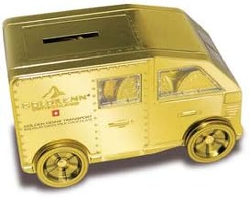 Goldkenn Armored Truck Coin Swiss Bank Filled with Chocolate Coins 6.35 Oz. in Saudi Arabia