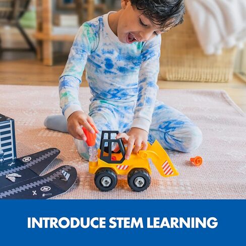 Educational Insights Design & Drill Bolt Buddies Bulldozer Take Apart Toy, Preschool STEM Toy, Gift for Kids Ages 3+ in Saudi Arabia