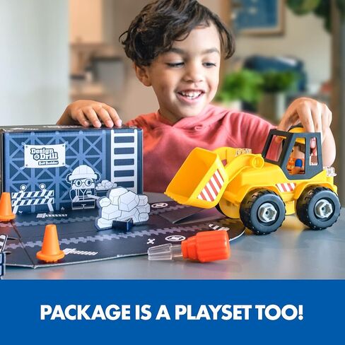 Educational Insights Design & Drill Bolt Buddies Bulldozer Take Apart Toy, Preschool STEM Toy, Gift for Kids Ages 3+ in Saudi Arabia