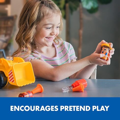 Educational Insights Design & Drill Bolt Buddies Bulldozer Take Apart Toy, Preschool STEM Toy, Gift for Kids Ages 3+ in Saudi Arabia
