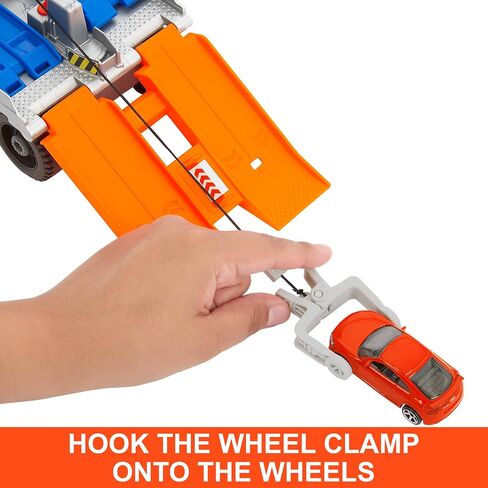 Matchbox Toy Car & Playset, Action Drivers Tow & Repair Truck with 1:64 Scale Toy Audi TT RS Coupe, Working Crane & Diagnostic Machine in Saudi Arabia