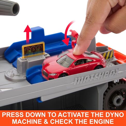 Matchbox Toy Car & Playset, Action Drivers Tow & Repair Truck with 1:64 Scale Toy Audi TT RS Coupe, Working Crane & Diagnostic Machine in Saudi Arabia