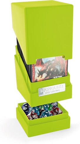 Ultimate Guard Monolith Deck Case 100+ Standard Size Light Green Card Game in Saudi Arabia