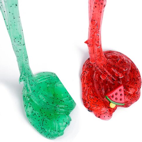 3 Pack Clear Slime Kit 3 Pieces Soft Crystal Clear Putty Set for Kids Party Favors Stress Relief Holiday Christmas Toys for Girls Boys in Kuwait