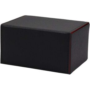 Dex Protection Creation Line Medium Deck Box | 120+ Card Storage Capacity | Additional Storage Compartment for Gaming Accessories | Magnetic Closure | Sleek Matte Finish with Velvet Interior