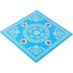 حصيرة طاولة ألعاب Mahjong Mat مناسبة لألعاب Mahjong Tile Game Poker Game Domino Game Mat مصنوعة من مادة مطاطية (أخضر كلاسيكي، 31.5 بوصة) in Kuwait