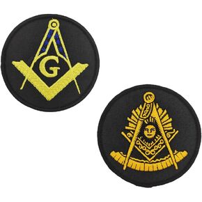 Freemasons Masonic Embroidered Iron on Patches in Saudi Arabia