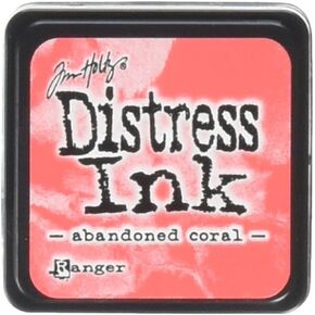 Ranger Distress Mini Ink Pad-Abandoned Coral