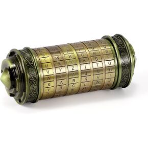 قفل لغز رمز دافنشي، صندوق أحجية مع حلقتين/بطاقة هدية، قفل مركب مع مقصورات مخفية، هدايا عيد ميلاد في عيد الحب له هدايا لها in Kuwait