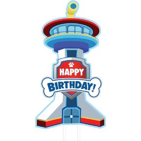 Patrol Tower Birthday Cake Topper Boys and Girls Cartoon Party Decorations