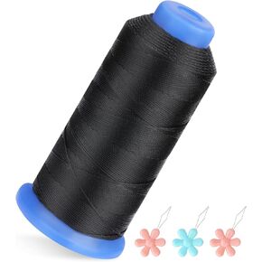 0.55mm Beading Threads, 490Yards Round Waxed Threads Polyester Cord Bracelet Beading Cords Beading Threads Waxed Polyester Cord Waxed Cord for Bracelet DIY Craft Jewelry Making Sewing Craft