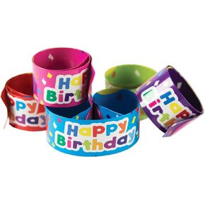 Pete the Cat Groovy Birthday Slap Bracelets