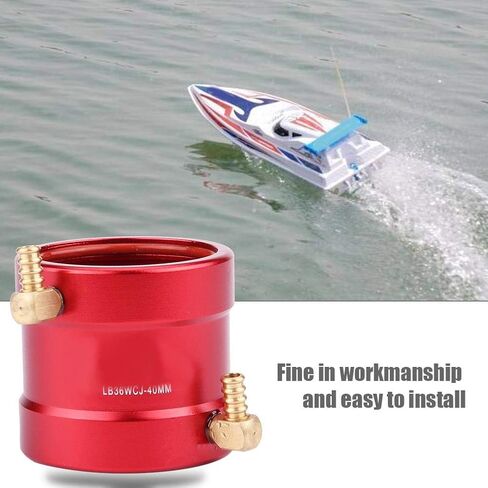 RC Boat Water Cooling Tubing,RC Model Boat Accessory Metal Parts 36mm-40mm Motor Water Cooling Jacket,Specially Designed for RC Motors with 36mm Diameter in Saudi Arabia