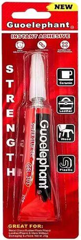 غراء جلدي 20 جرام، غراء قماش، لاصق للجلد، القماش، لاصق قوي على الفور لربط القطن، الخيام، الجلد الطبيعي، الأحذية، الستائر وستائر النوافذ، السجاد، تنجيد الأثاث in Kuwait