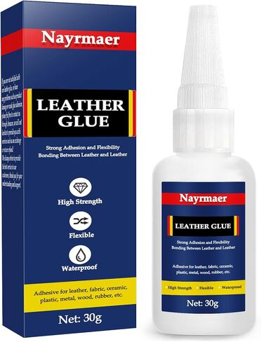 Leather Glue, Special Fabric Glue Permanent Clear Washable for Bonding Between Leather and Leather, Leather and Substrates of Different Materials (Leather glue-008, Leather Repair, Leather Glue-008) in Kuwait