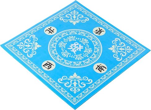 Mahjong Mat Game Table Mat Suitable for Mahjong Tile Game Poker Game Domino Game Game Mat is Made of Rubber Material (Pink, 31.5 inches) in Saudi Arabia