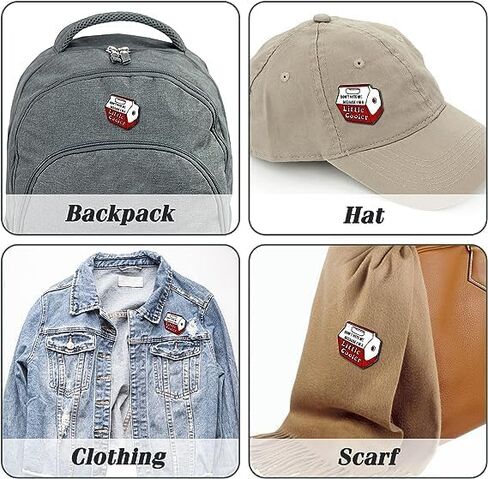 دبابيس مطلية بالمينا لطيفة لشنط الظهر، دبابيس بروش بتصميم لطيف للرجال والنساء والبنات والاولاد دبابيس مرحة للملابس in Kuwait