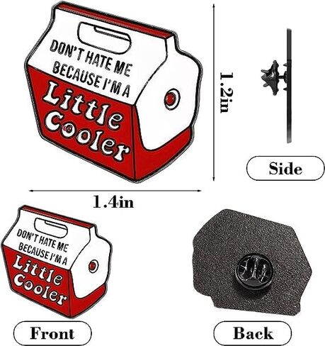 دبابيس مطلية بالمينا لطيفة لشنط الظهر، دبابيس بروش بتصميم لطيف للرجال والنساء والبنات والاولاد دبابيس مرحة للملابس in Kuwait