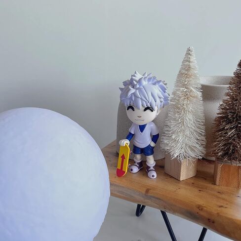 شخصية Youtooz Killua من الفينيل، إصدار محدود 4.5 بوصة، شخصية Killua Zoldyc بتفاصيل عالية من سلسلة الرسوم المتحركة Hunter x Hunter - مجموعة Youtooz Hunter x Hunter in Kuwait