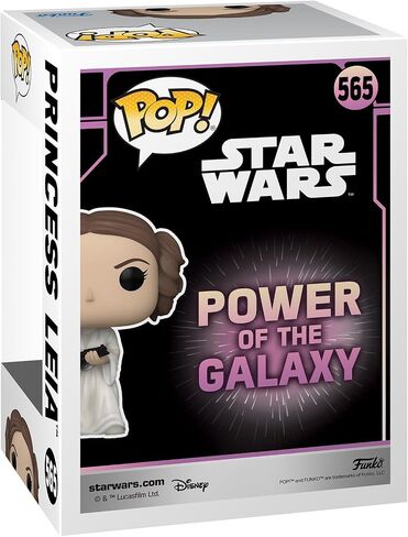 Funko Pop! Star Wars: Power of The Galaxy - Leia, Multicolor in Saudi Arabia