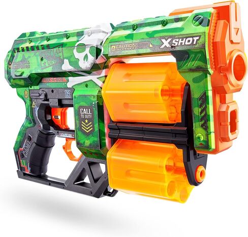 مسدس رمي السهام الإسفنجي من XShot Skins - مموه، 24 سهمًا من ZURU in Saudi Arabia