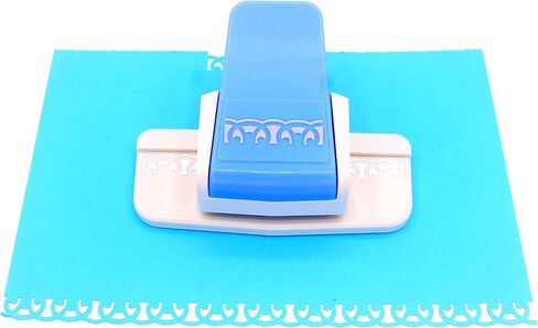 Kucaa Handmade Scrapbooking Edge Puncher Fancy Border Punch S Heart Dolphin Design DIY Paper Cutter (Heart) in Kuwait