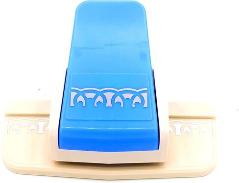 Kucaa Handmade Scrapbooking Edge Puncher Fancy Border Punch S Heart Dolphin Design DIY Paper Cutter (Heart) in Kuwait