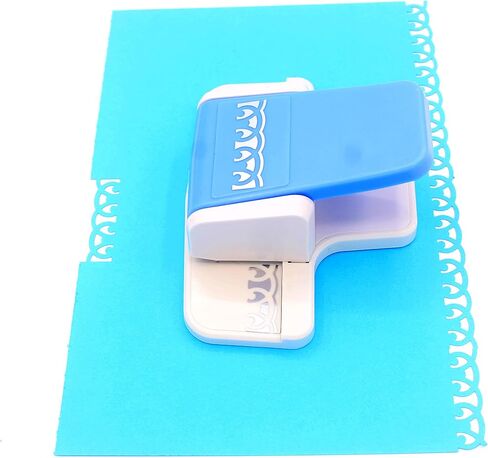 Kucaa Handmade Scrapbooking Edge Puncher Fancy Border Punch S Heart Dolphin Design DIY Paper Cutter (Heart) in Kuwait