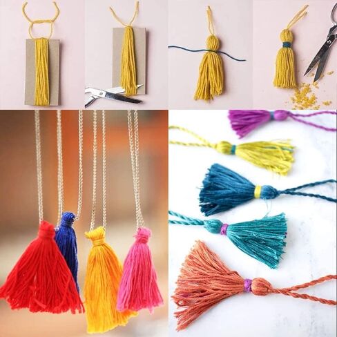 Joyhoor 50 skeins التطريز الخيط، عبر غرزة المواضيع التطريز مجموعات الموضوع للغرزة المتقاطعة، سوار الصداقة والخيط الحرفية، سوار الصداقة سلسلة القطن سوار الصداقة الموضوع in Kuwait