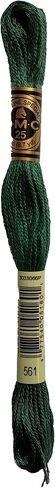 DMC 6-Strand Embroidery Cotton Bundle - Jade Color Family -4 Skeins of Thread - 8.7yd Skeins in Saudi Arabia