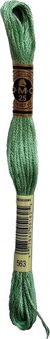 DMC 6-Strand Embroidery Cotton Bundle - Jade Color Family -4 Skeins of Thread - 8.7yd Skeins in Saudi Arabia