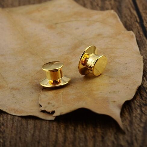 20 قطعة من حافظات دبابيس الاغلاق، اقفال دبابيس معدنية، مشابك قفل معدنية للمجوهرات، بروش، شارات الاسم والحرف اليدوية، 20 قطعة in Kuwait