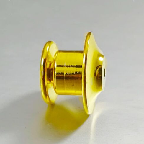 20 قطعة من حافظات دبابيس الاغلاق، اقفال دبابيس معدنية، مشابك قفل معدنية للمجوهرات، بروش، شارات الاسم والحرف اليدوية، 20 قطعة in Kuwait