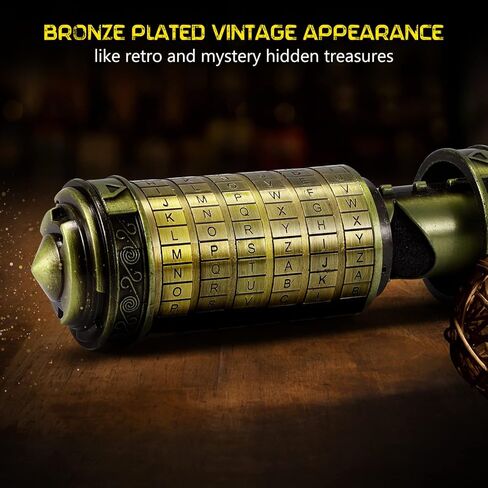 قفل لغز رمز دافنشي، صندوق أحجية مع حلقتين/بطاقة هدية، قفل مركب مع مقصورات مخفية، هدايا عيد ميلاد في عيد الحب له هدايا لها in Kuwait