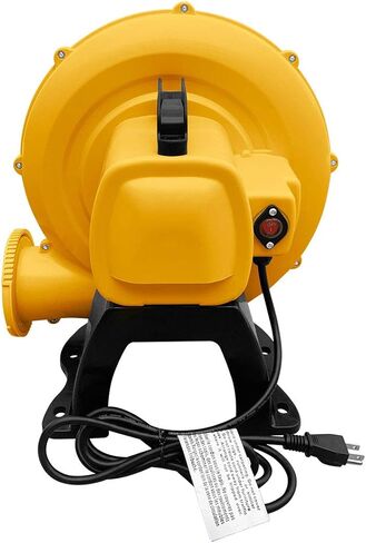 REH 0.75HP 750W Bounce House Blower Fan for Inflatable Bouncy Castles, Compact 6.5 Amp Air Blower Fan for Bouncy House for Kids in Kuwait