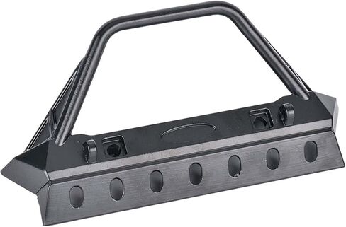 Metal Alloy Front Bumper with Tow Hooks for 1/10 RC Crawler Car Traxxas TRX4 Axial SCX10 90046 AXI03007 AXI03003 (A) in Saudi Arabia